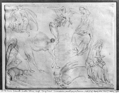 Sheet of Studies by Antonio Pisanello